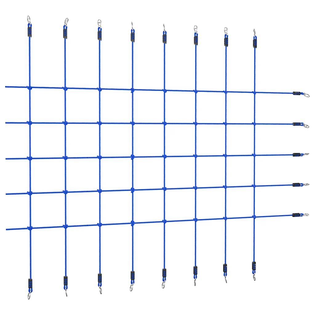 Rede de escalada 200x150 cm azul