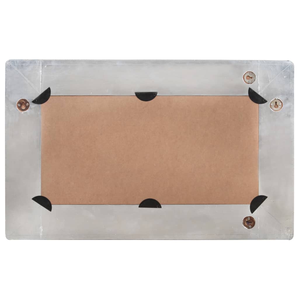 Espelho estilo aviador 80x50 cm metal