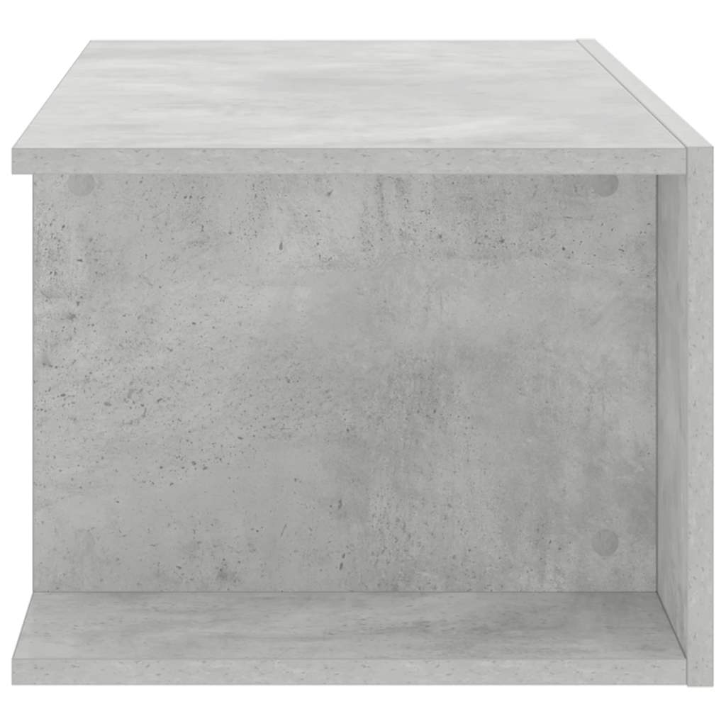 Móvel de TV com luzes LED 90x39x30 cm branco brilhante