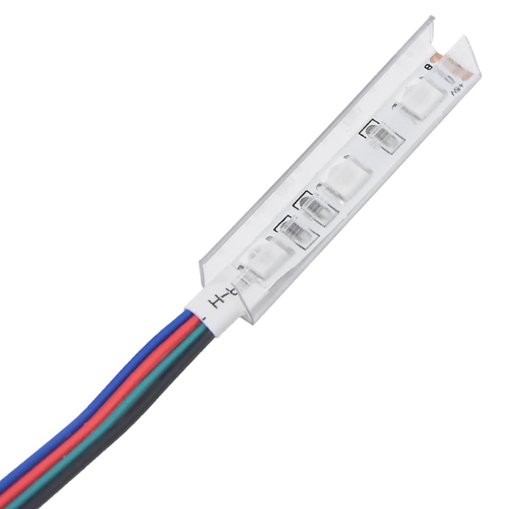 Móvel de TV com luzes LED 120x30x36 cm branco