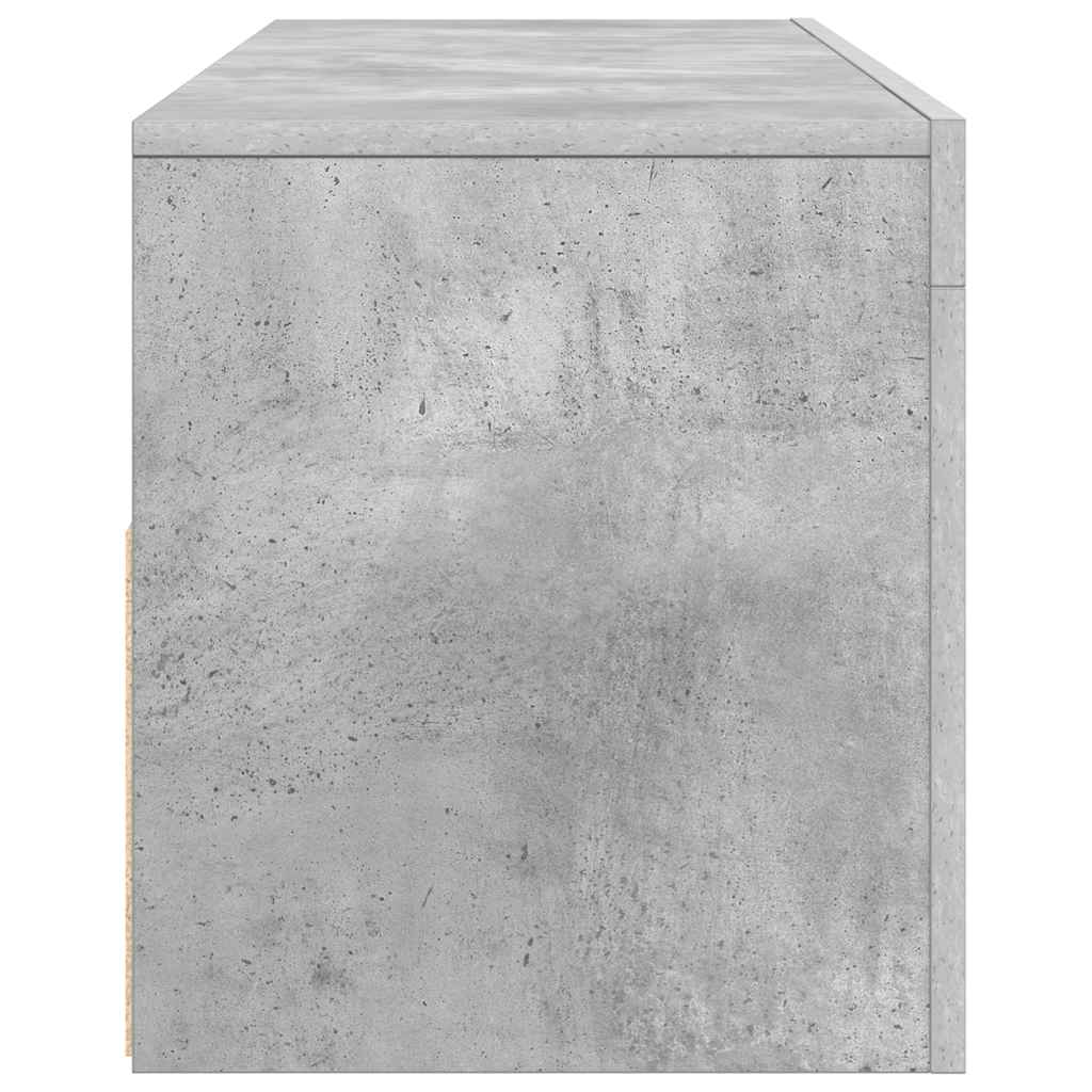 Móvel de TV com luzes LED 90x39x30 cm branco brilhante