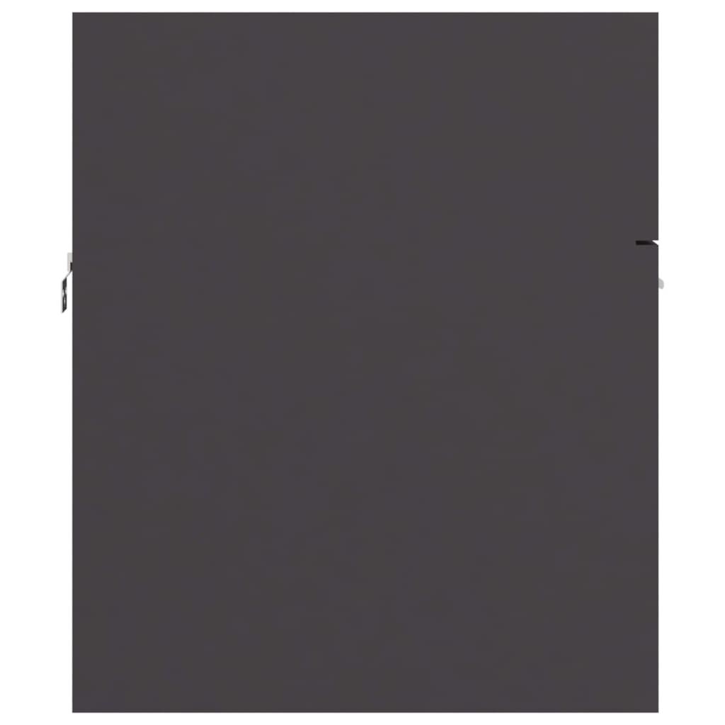 Armário lavatório derivados de madeira branco e carvalho sonoma