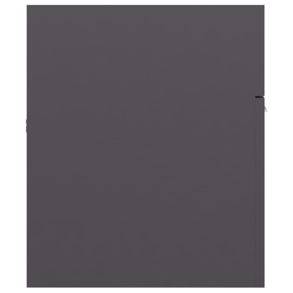 Armário lavatório derivados de madeira branco e carvalho sonoma