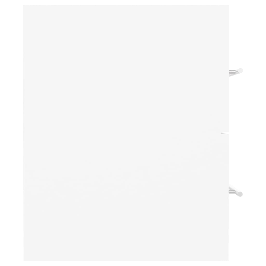 Armário lavatório 80x38,5x48 cm derivados de madeira preto