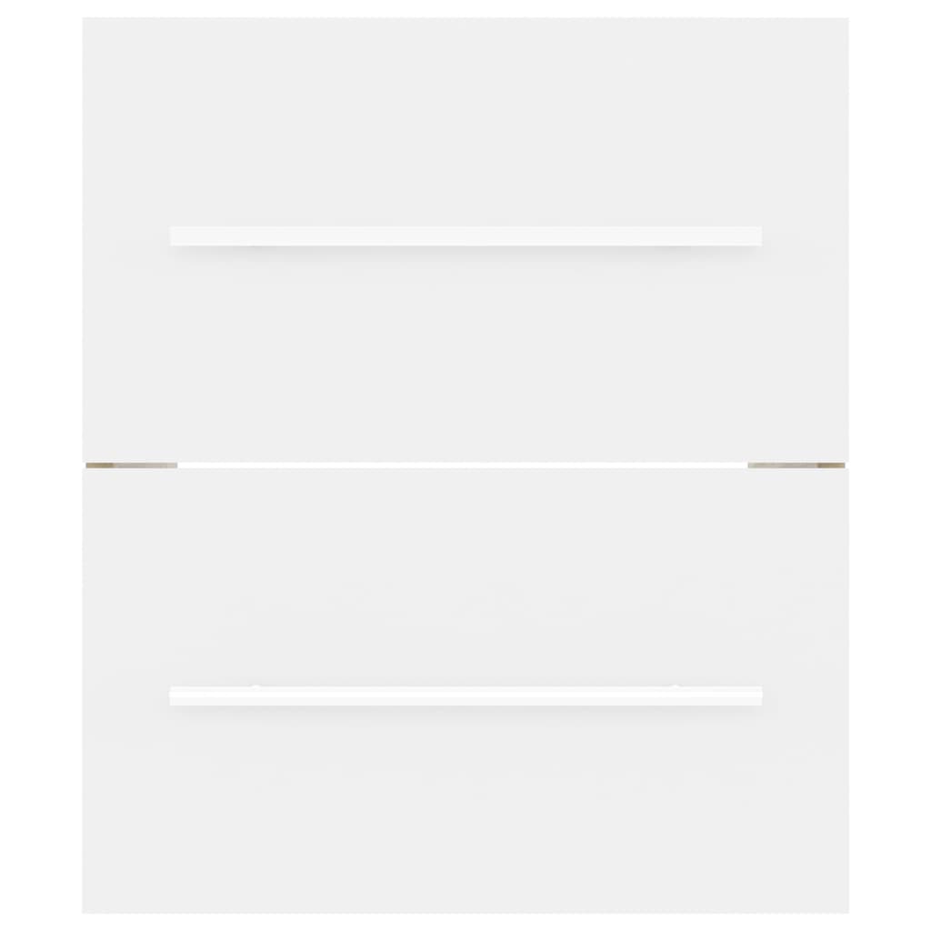 Armário lavatório 80x38,5x48 cm derivados de madeira preto