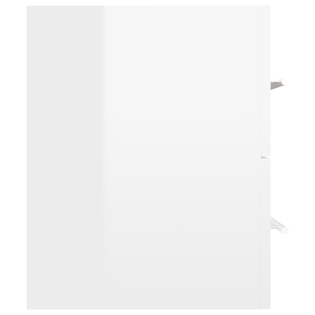 Armário lavatório 80x38,5x48 cm derivados de madeira preto