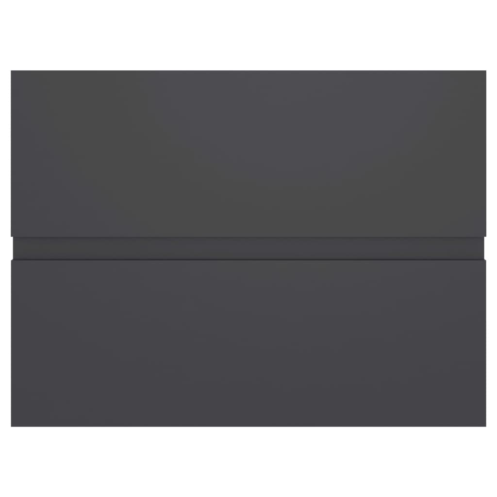 Armário lavatório derivados de madeira branco brilhante