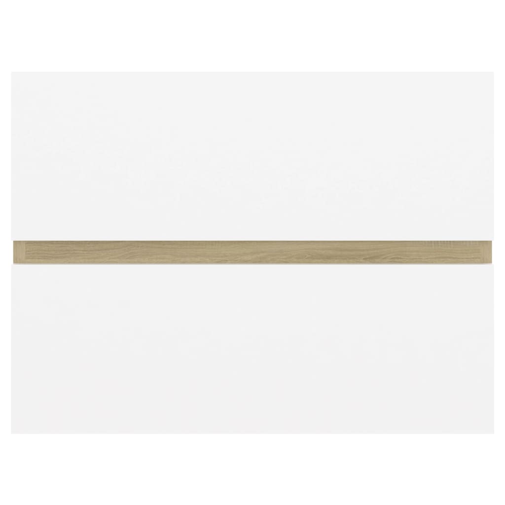 Armário lavatório derivados de madeira branco brilhante