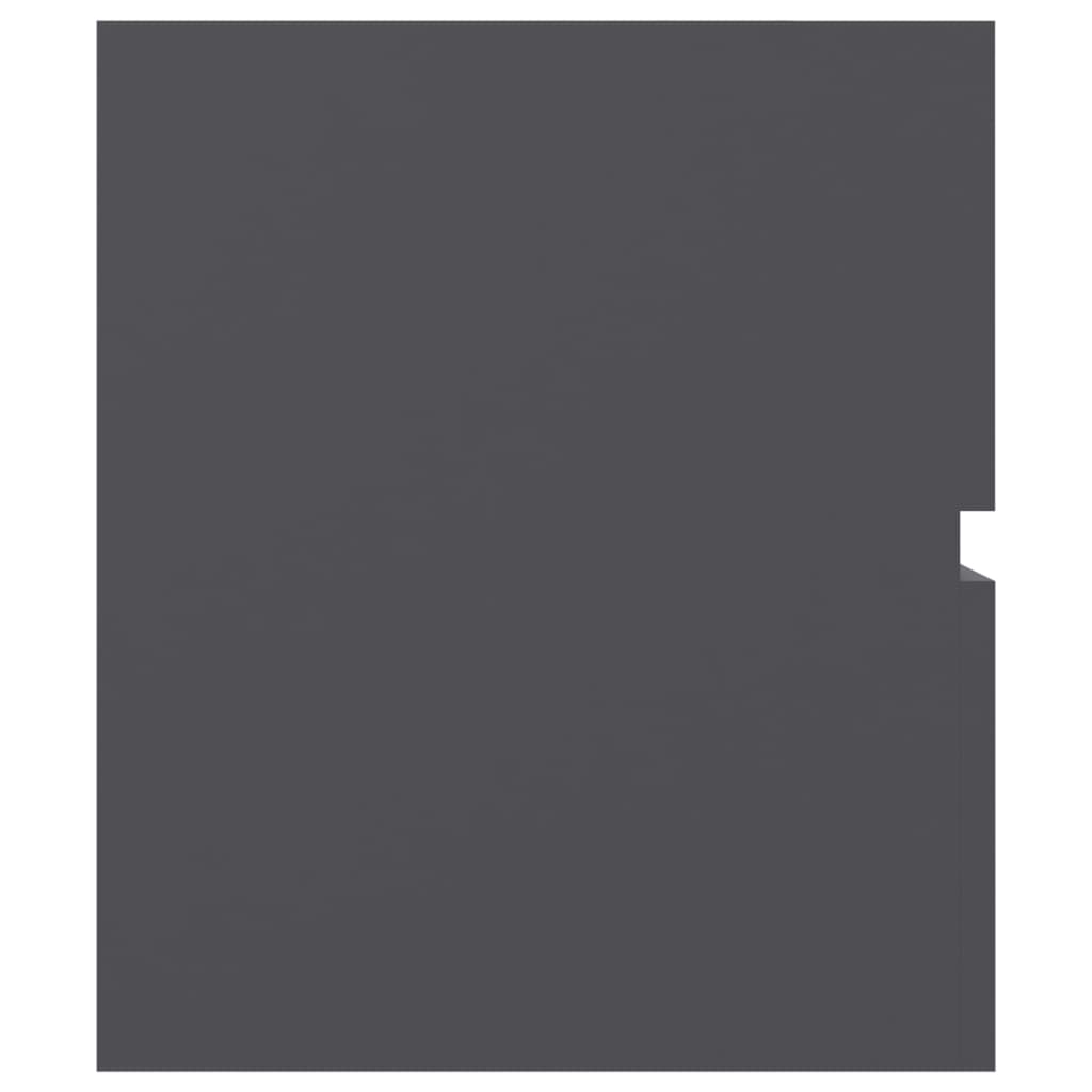 Armário lavatório derivados de madeira branco brilhante