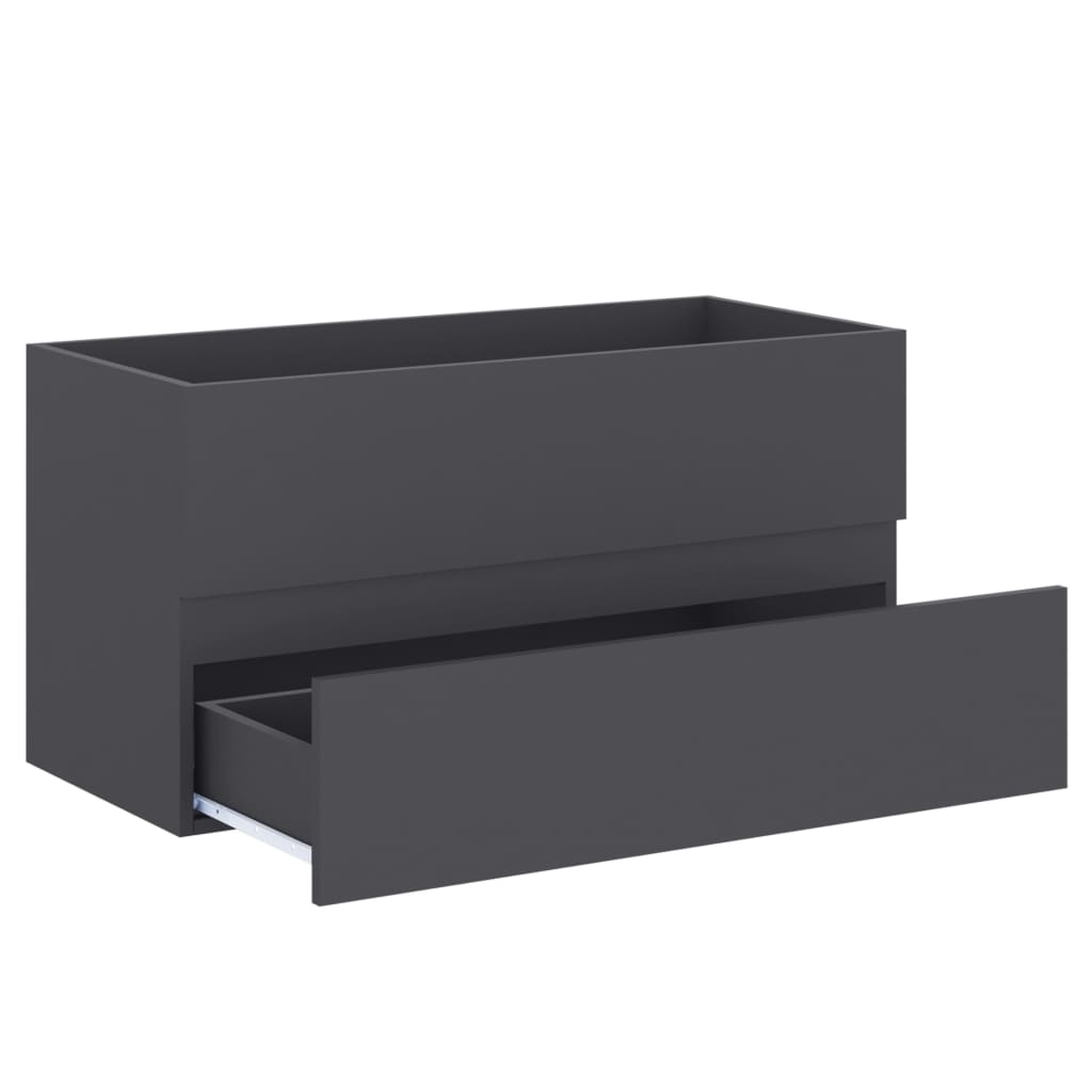 Armário lavatório derivados de madeira branco brilhante