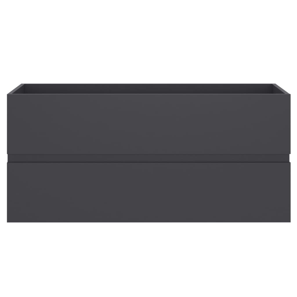 Armário lavatório derivados de madeira branco brilhante