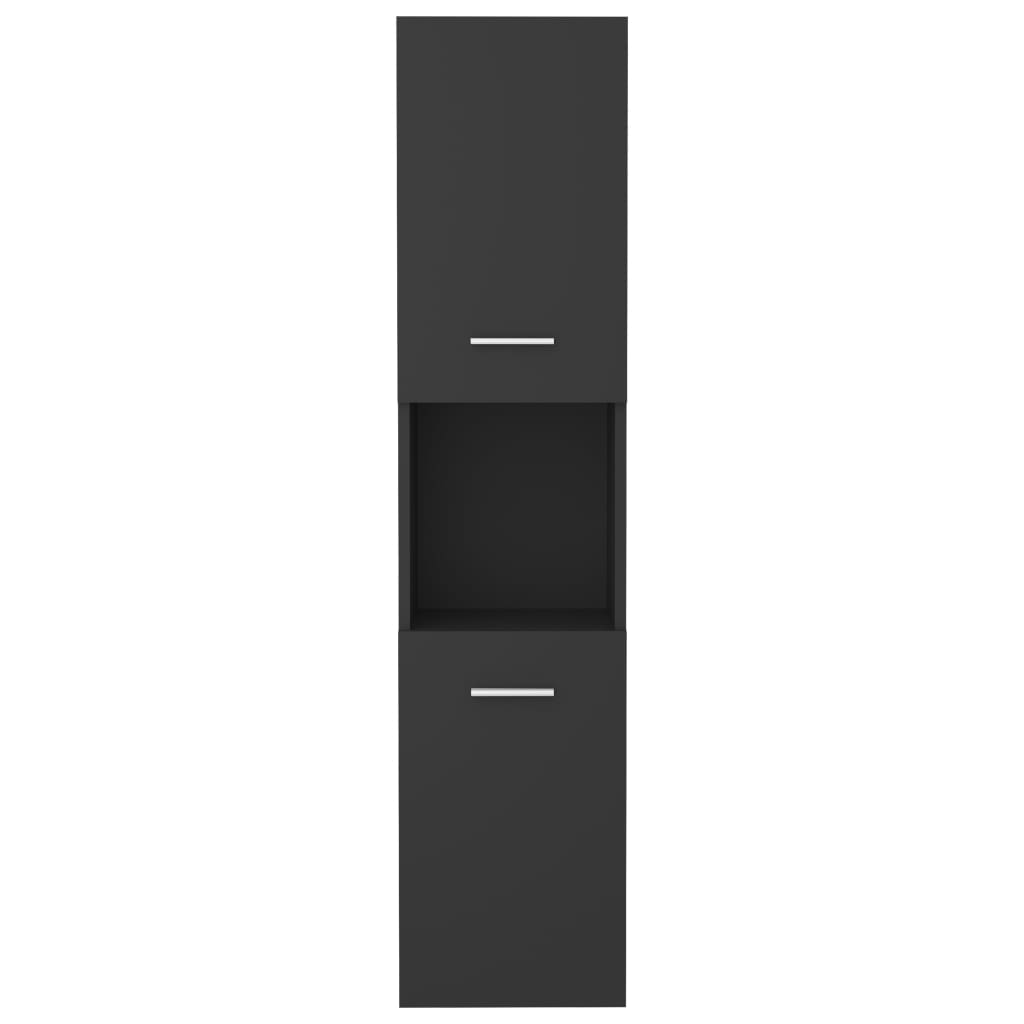 Armário casa de banho derivados de madeira branco brilhante