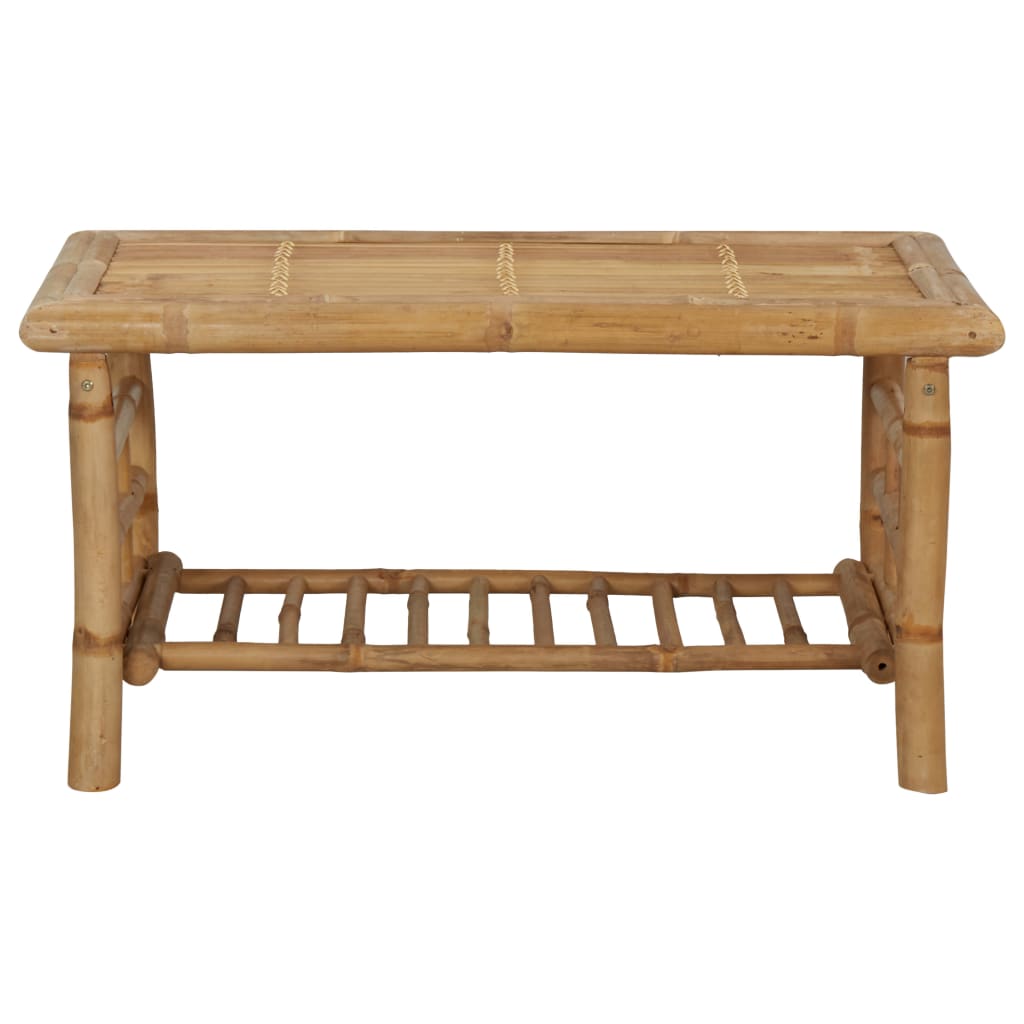 4 pcs conjunto lounge p/ jardim com almofadões bambu