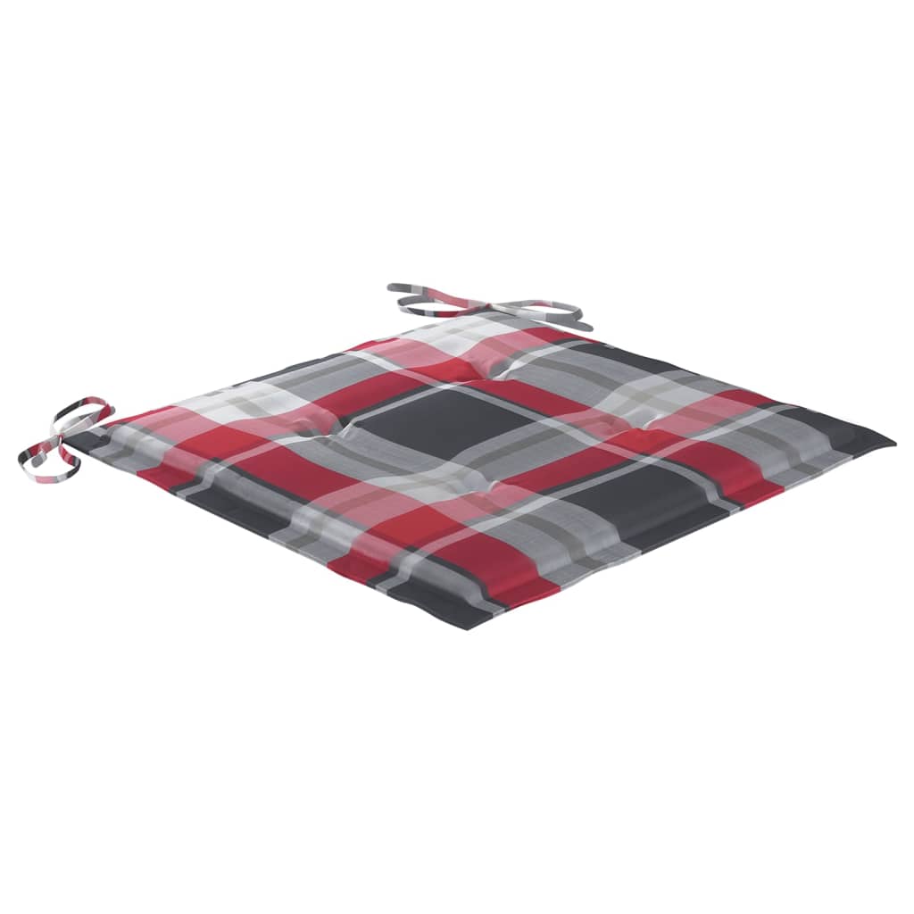 Cadeiras de jardim c/ mesa de centro e almofadões acácia maciça