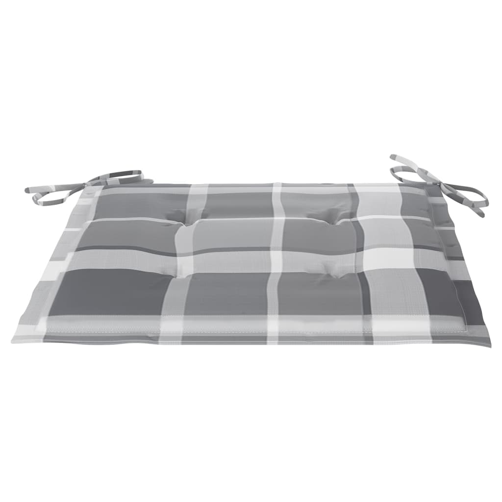 Cadeiras de jardim c/ mesa de centro e almofadões acácia maciça