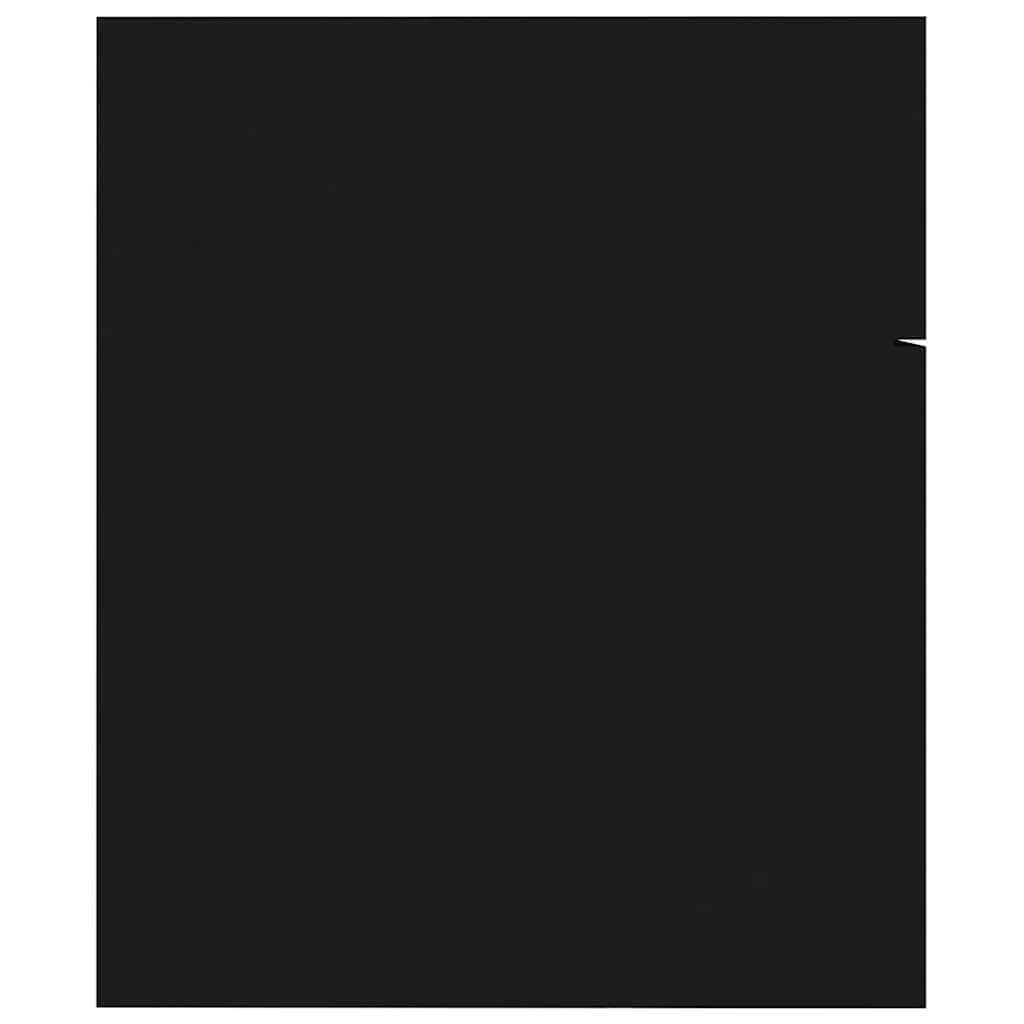 2 pcs conj. móveis casa de banho contraplacado branco brilhante