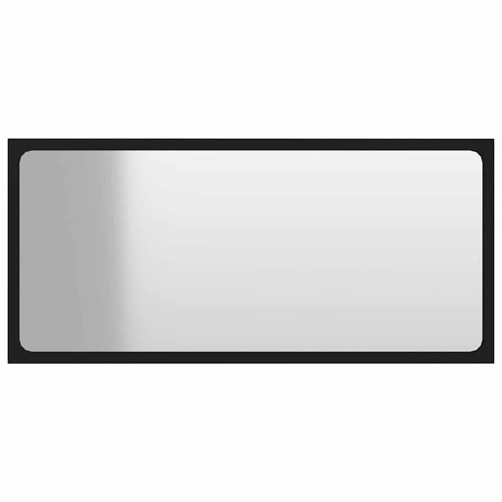 2 pcs conj. móveis casa de banho contraplacado cinza brilhante