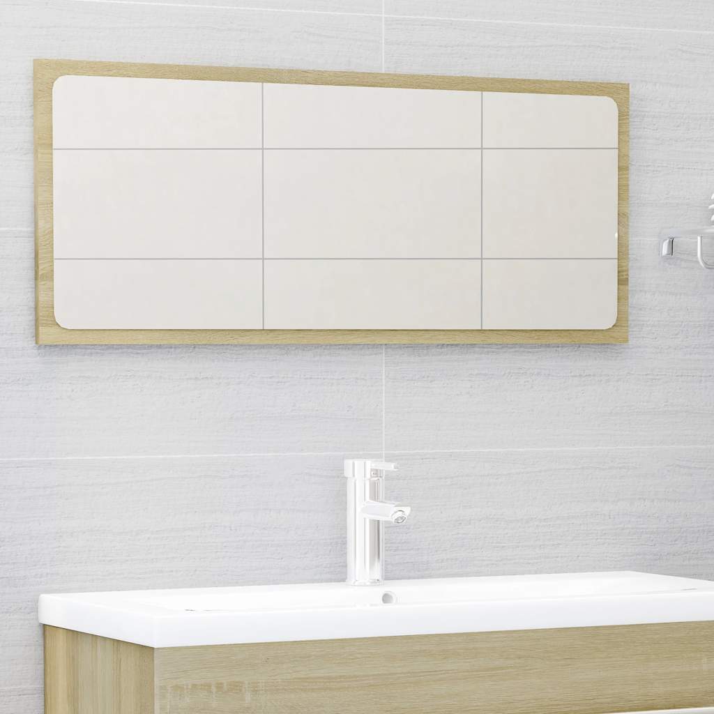 2 pcs conj. móveis casa de banho contraplacado cinza brilhante