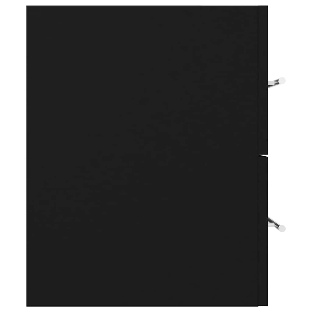 2 pcs conj. móveis casa banho derivados madeira branco/carvalho