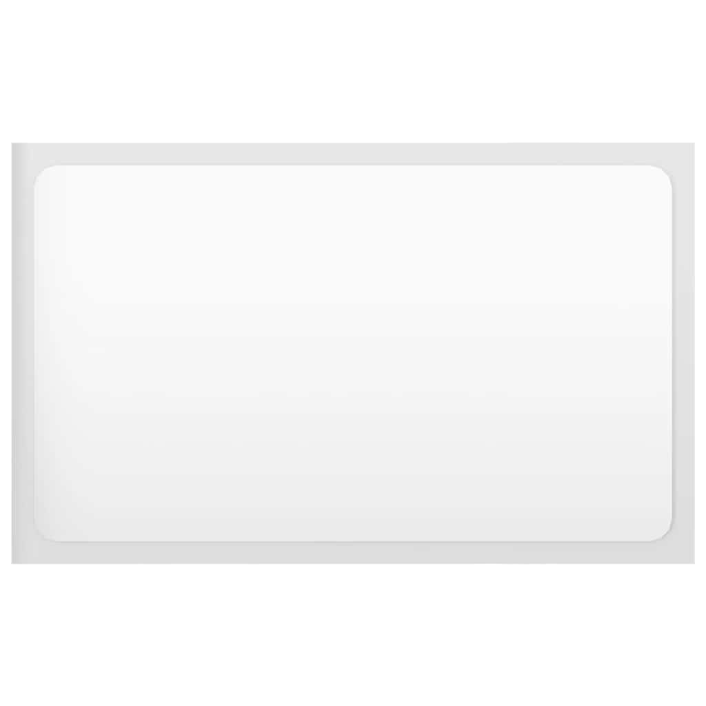 2 pcs conjunto de móveis de casa de banho contraplacado branco