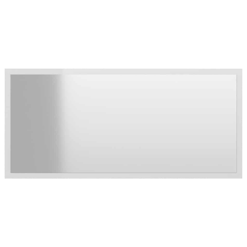 2 pcs conjunto de móveis de casa de banho contraplacado branco