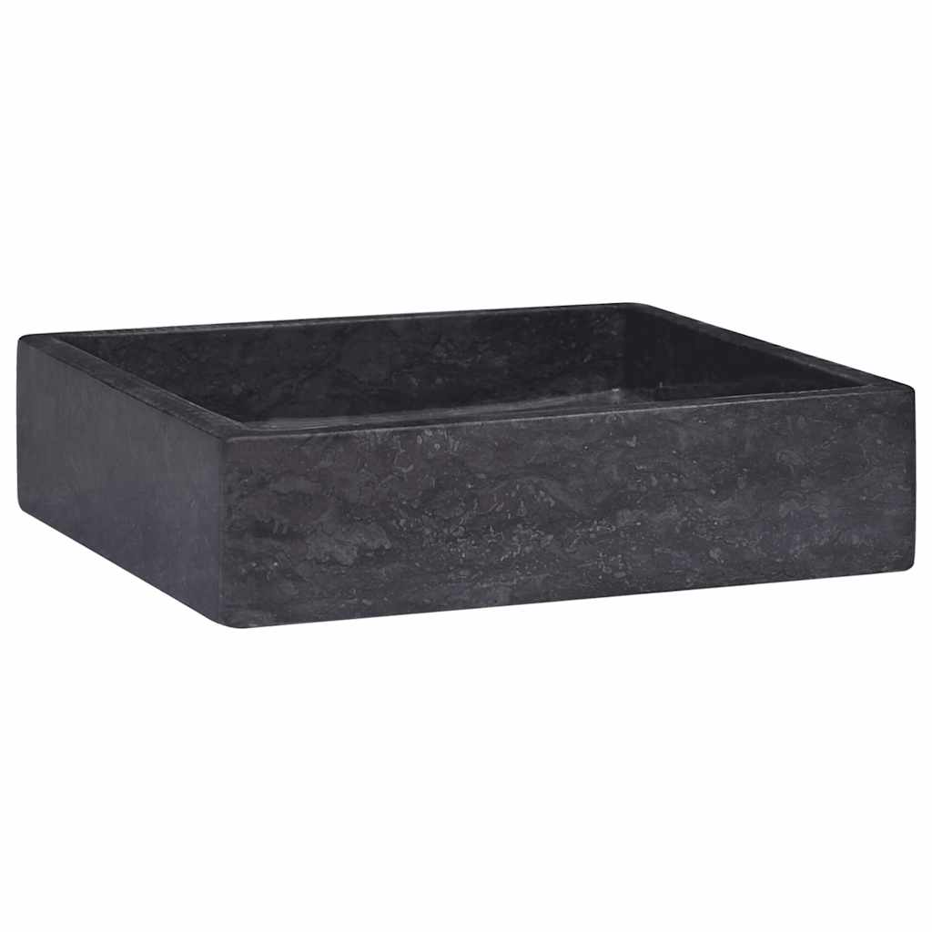 Lavatório 40x40x10 cm mármore preto