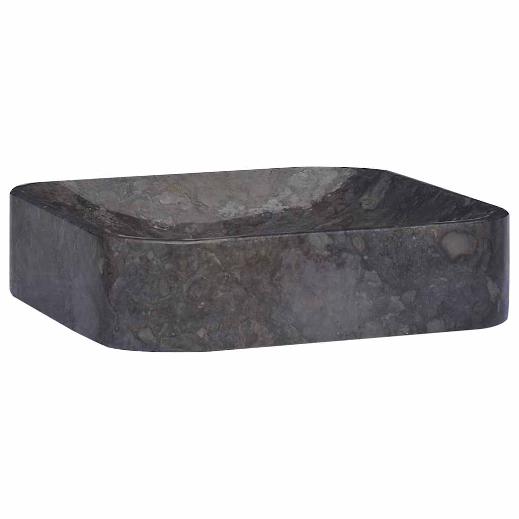 Lavatório 40x40x10 cm mármore preto