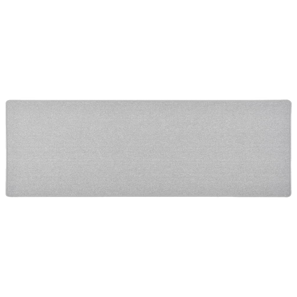 Tapete/passadeira 50x150 cm cinzento-claro