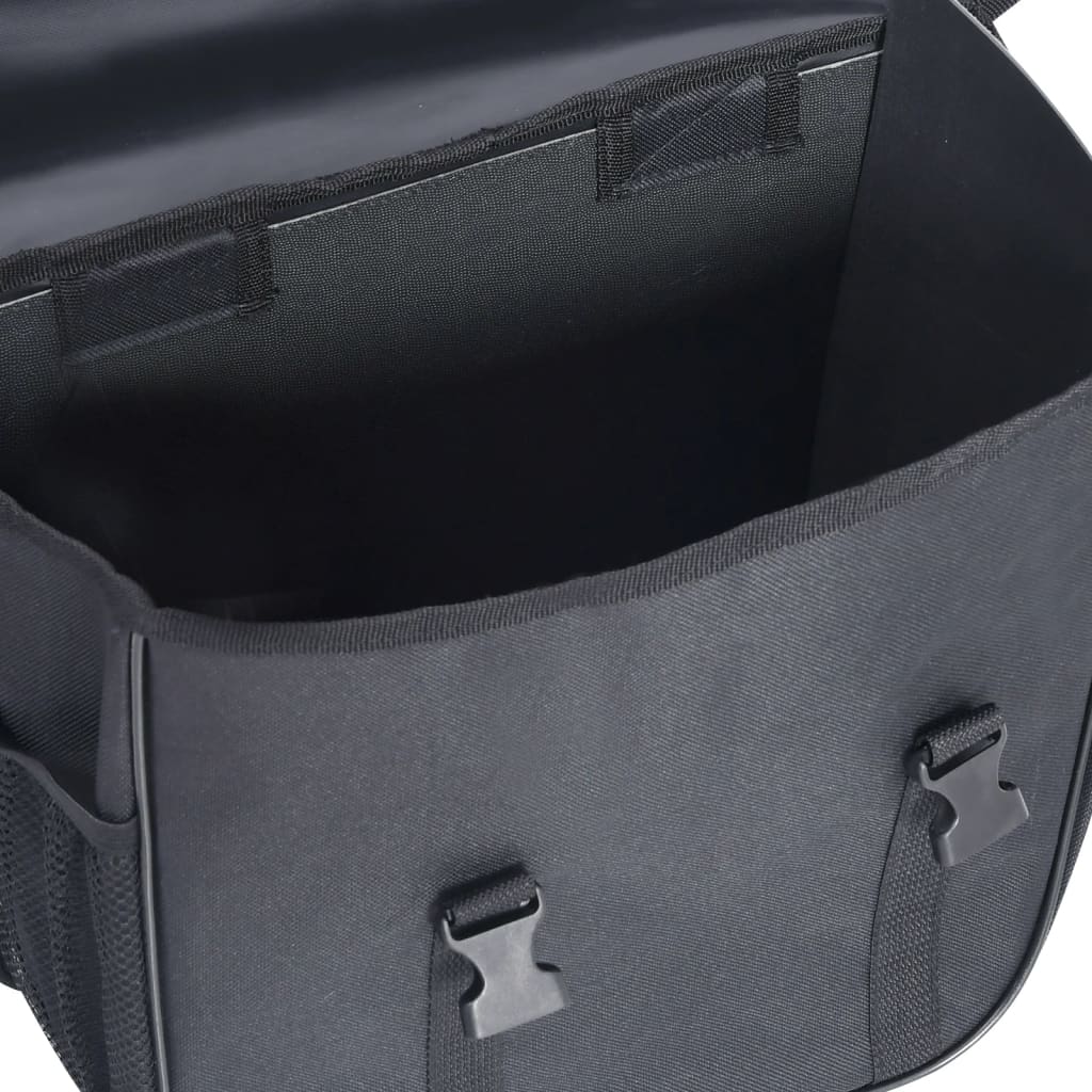Alforge duplo para bicicleta impermeável 35 L preto