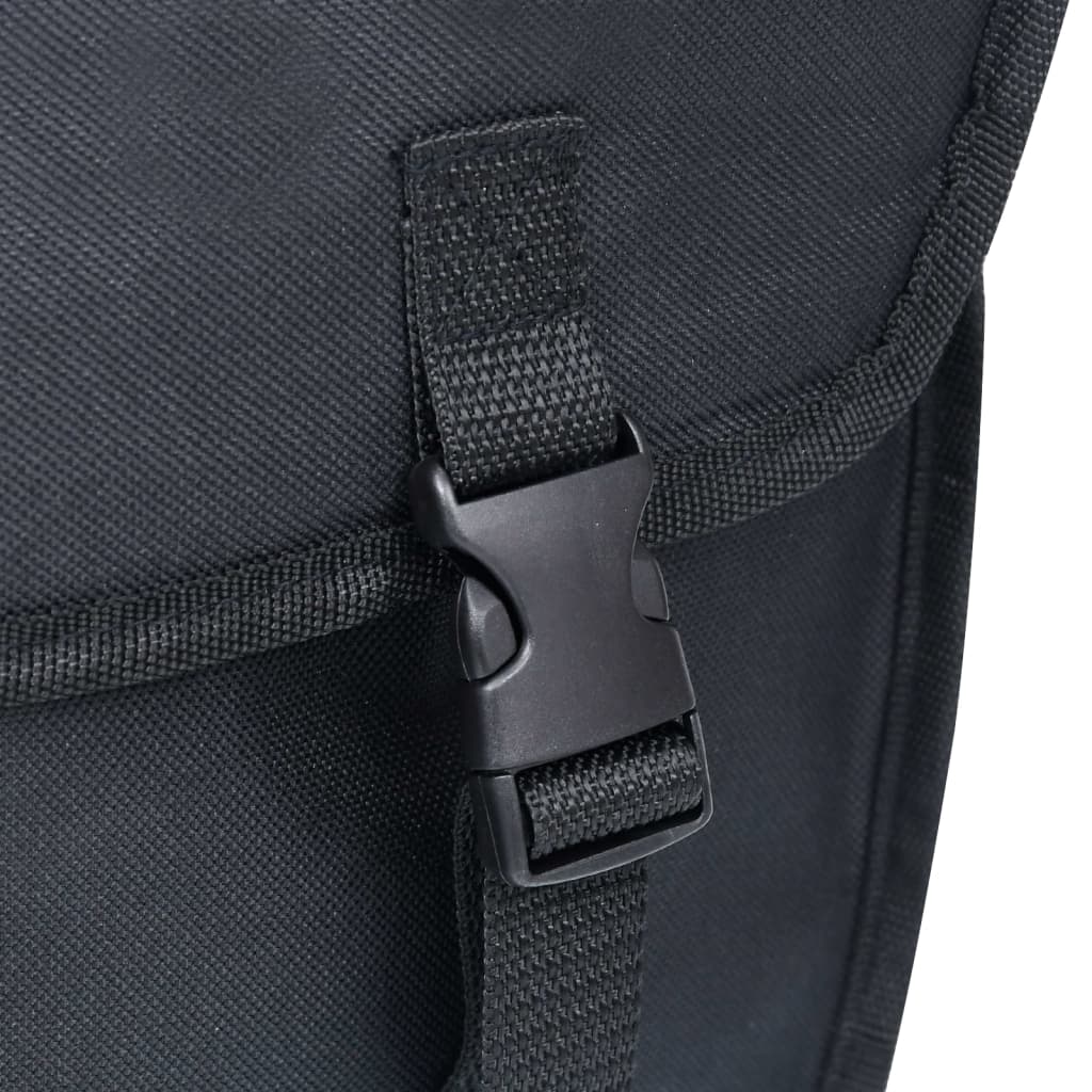 Alforge para bicicleta impermeável 21 L preto