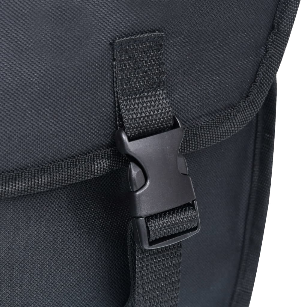 Alforge para bicicleta impermeável 21 L preto