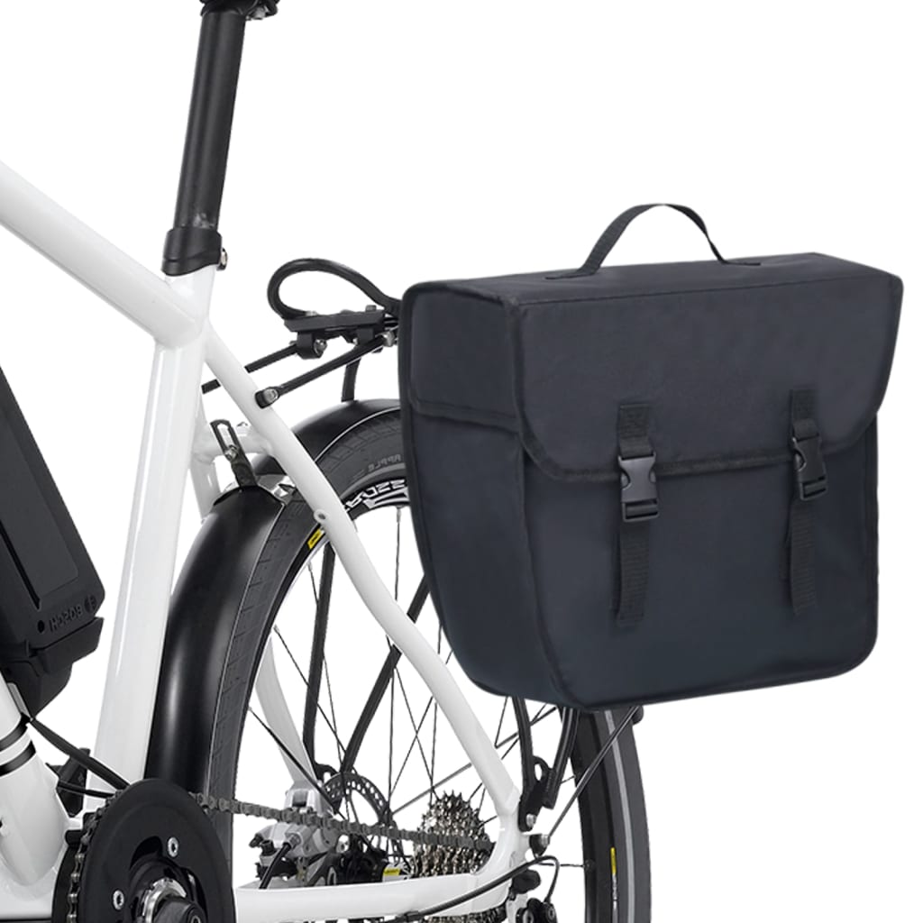 Alforge para bicicleta impermeável 21 L preto
