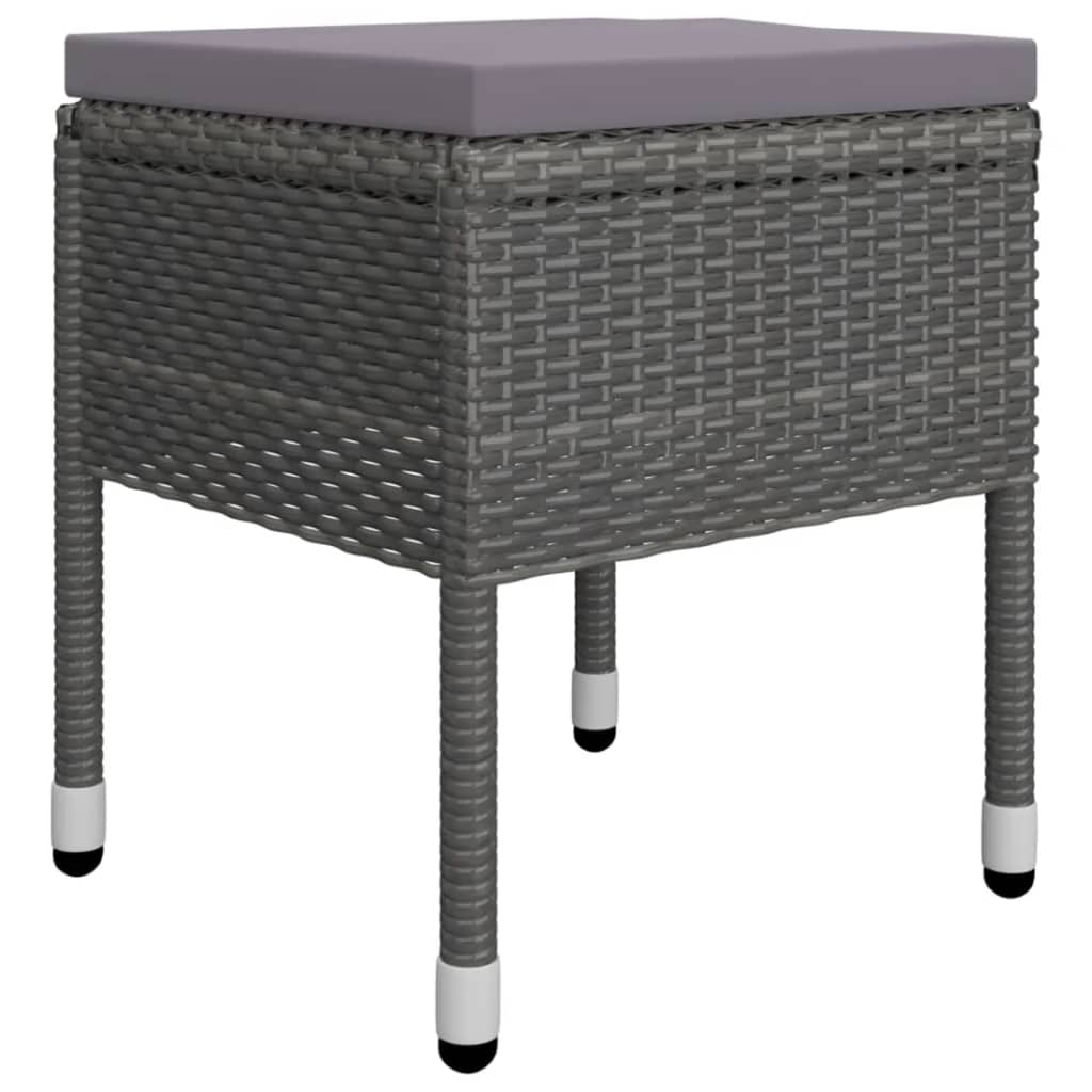 5 pcs conjunto de jantar para jardim bege