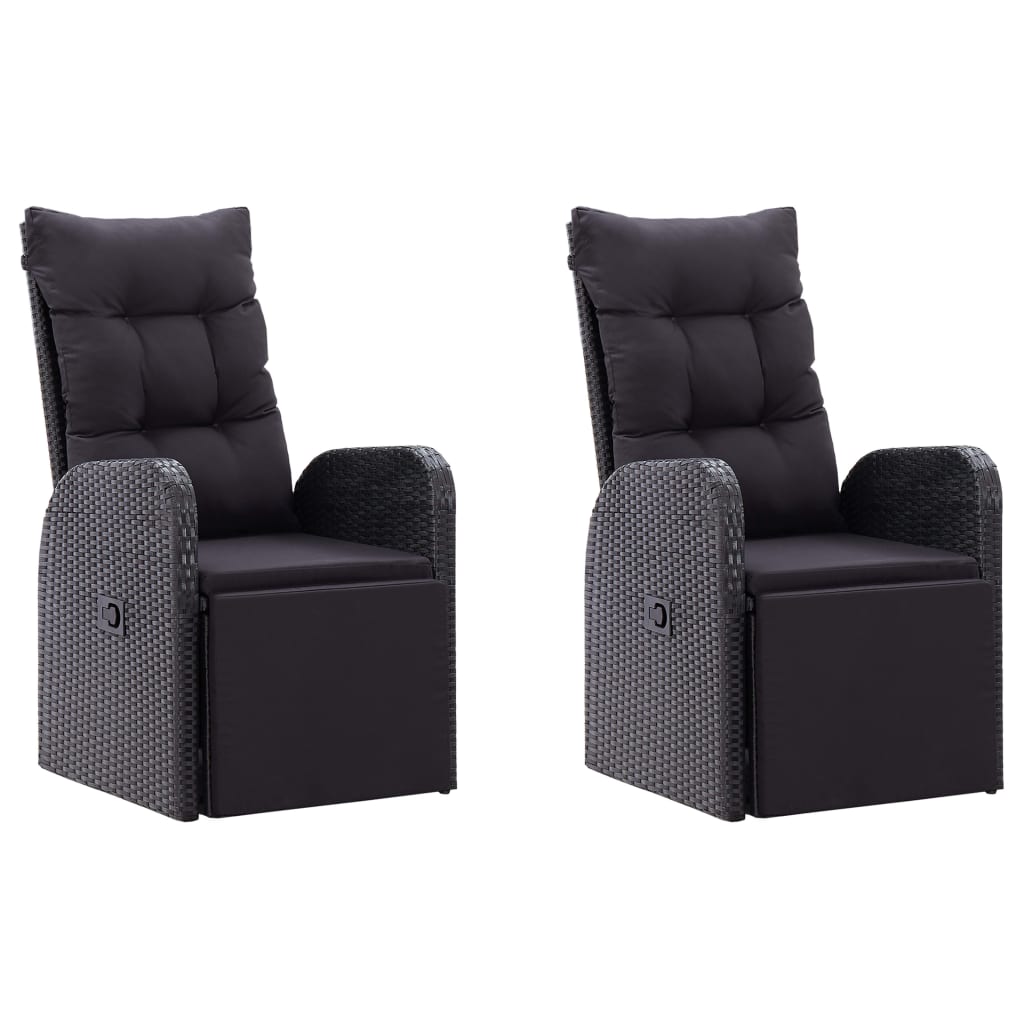 7 pcs conjunto de jantar para jardim cinzento