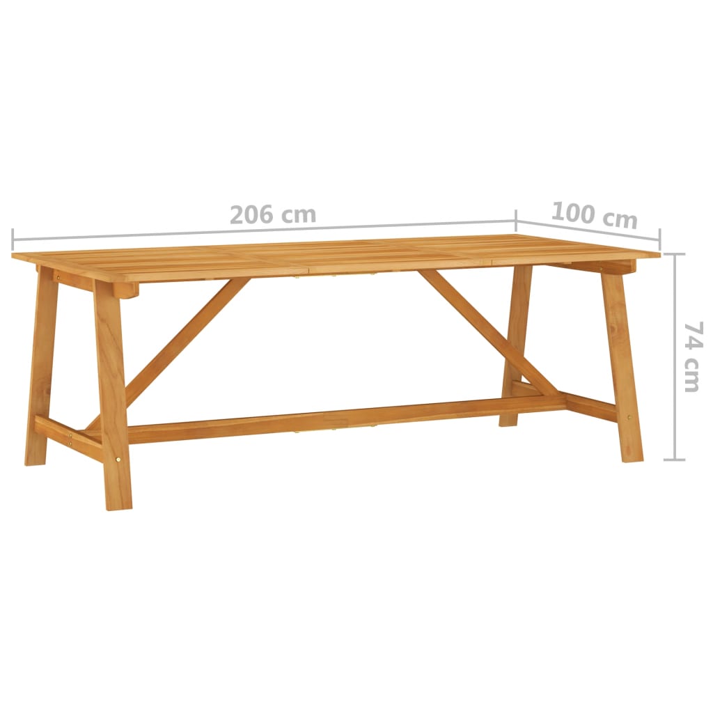 7 pcs conjunto de jantar para jardim cinzento