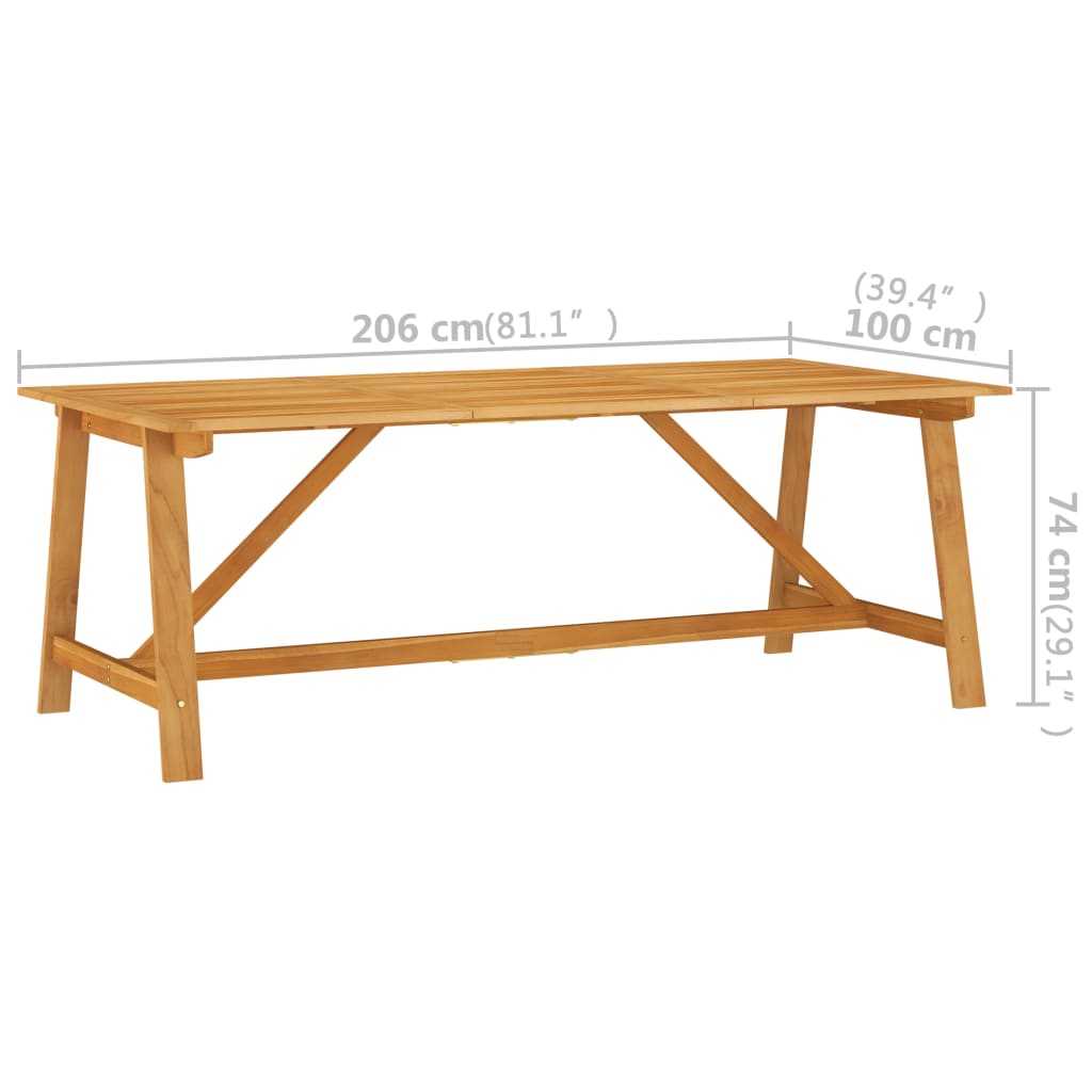 7 pcs conjunto de jantar de jardim cinzento