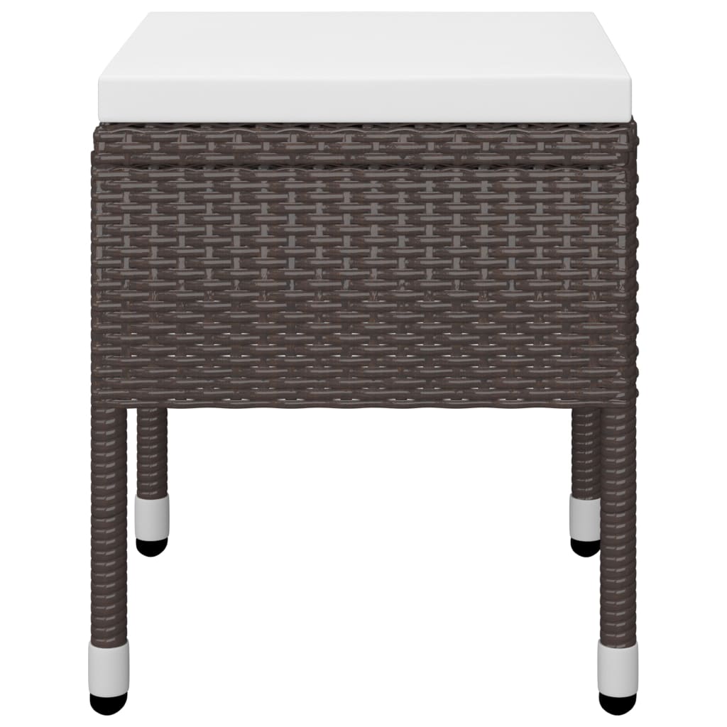 11 pcs conjunto de jantar para jardim bege