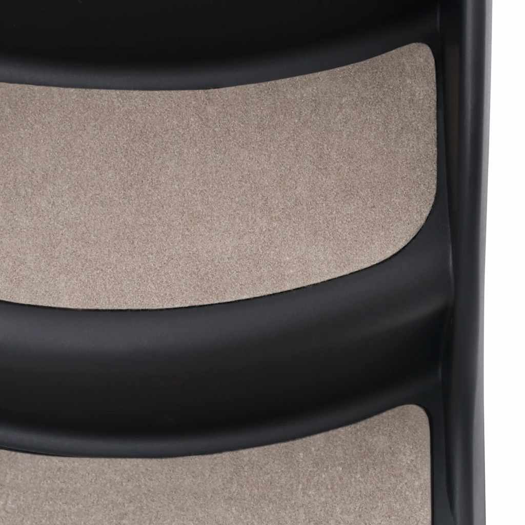 Escada para cães dobrável com 3 degraus cinzento-escuro