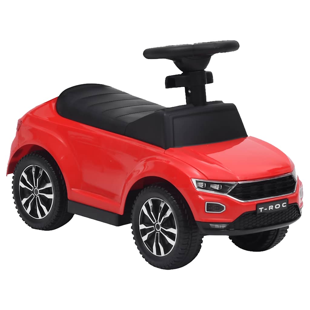 Carro de passeio Volkswagen T-Roc vermelho