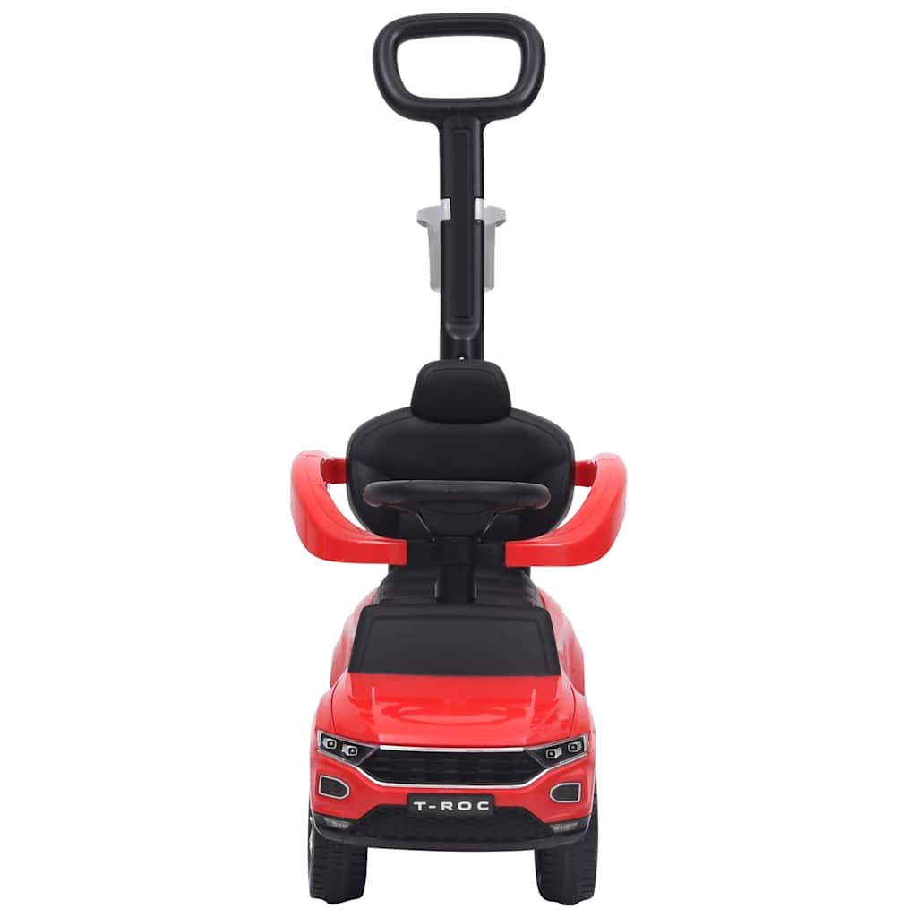 Carro de passeio Volkswagen T-Roc vermelho