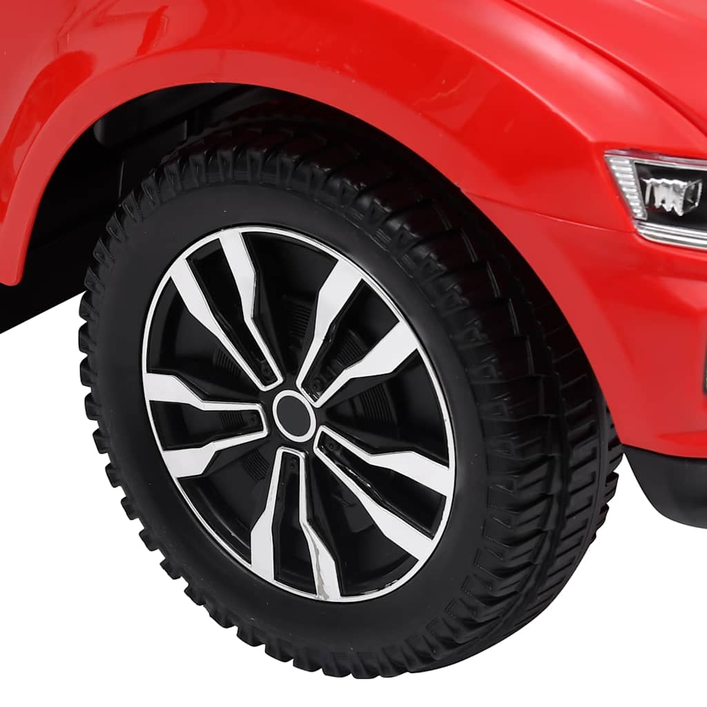 Carro de passeio Volkswagen T-Roc vermelho
