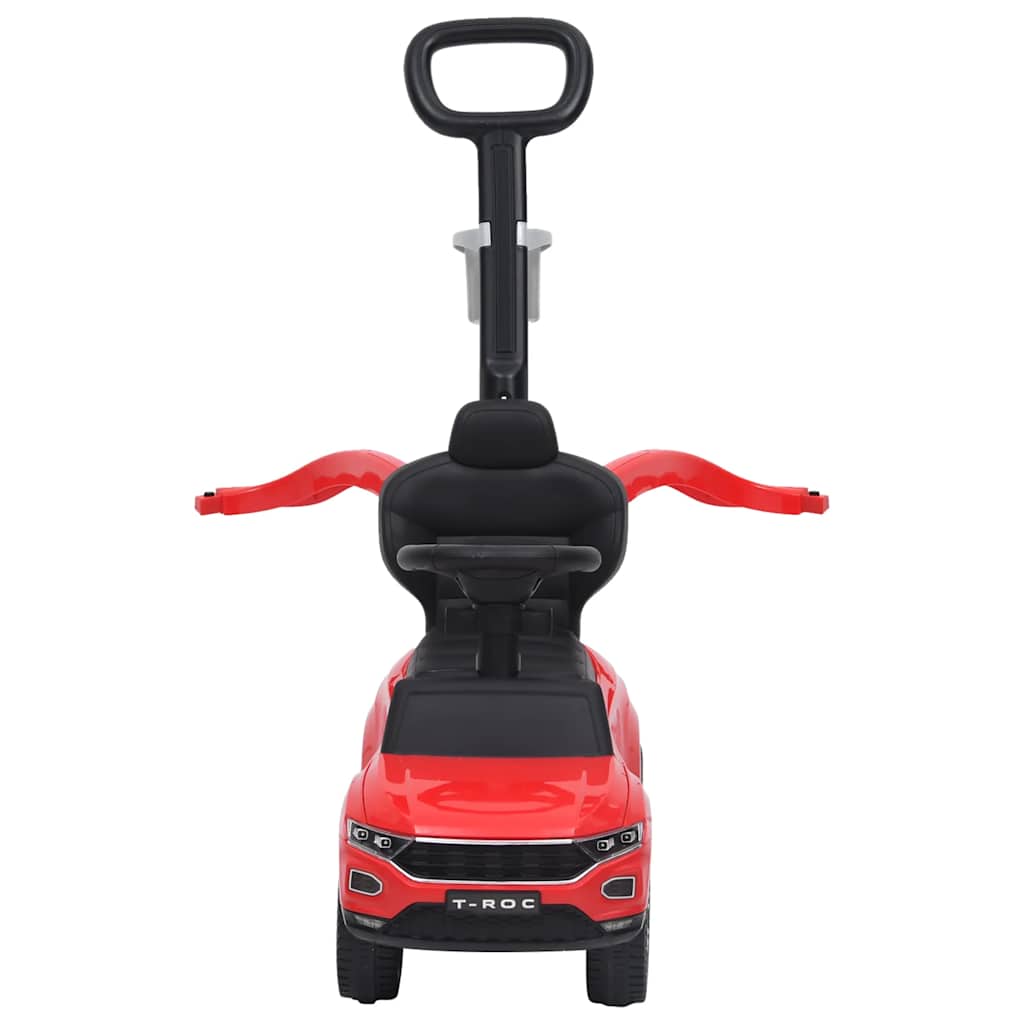 Carro de passeio Volkswagen T-Roc vermelho