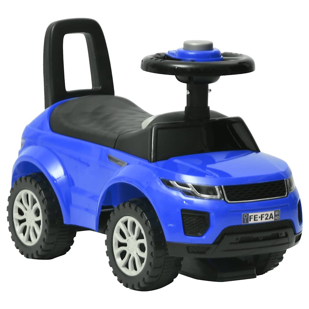 Carro de passeio azul
