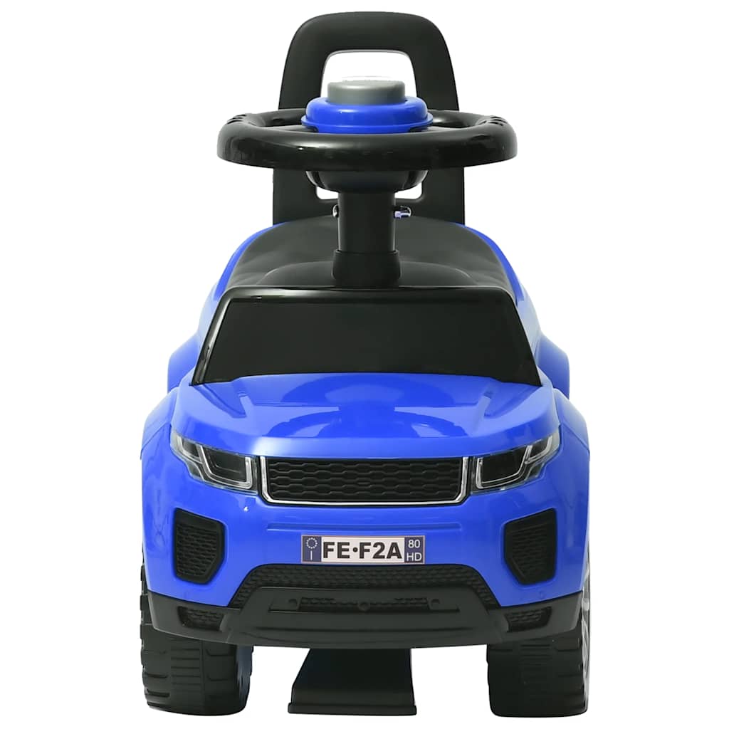 Carro de passeio azul