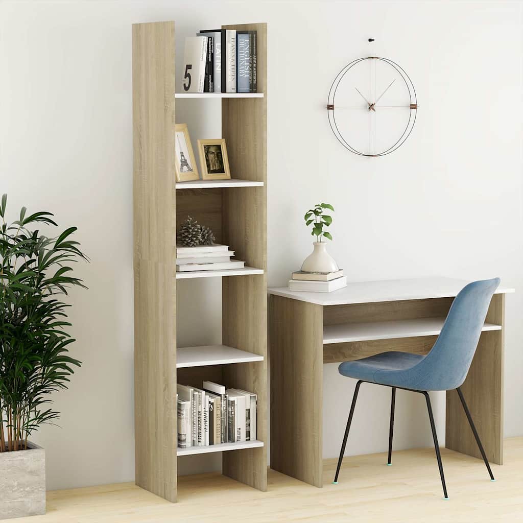 Estante 60x35x180 cm contraplacado cinzento cimento