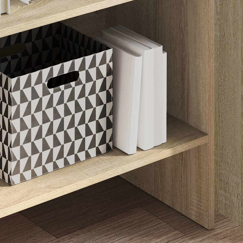 Estante 60x35x180 cm contraplacado cinzento cimento