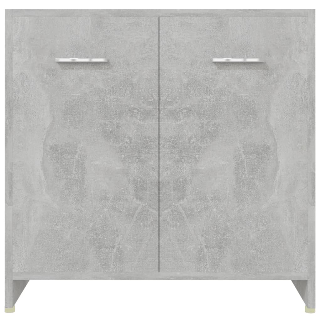 4 pcs conjunto de móveis de casa de banho branco brilhante