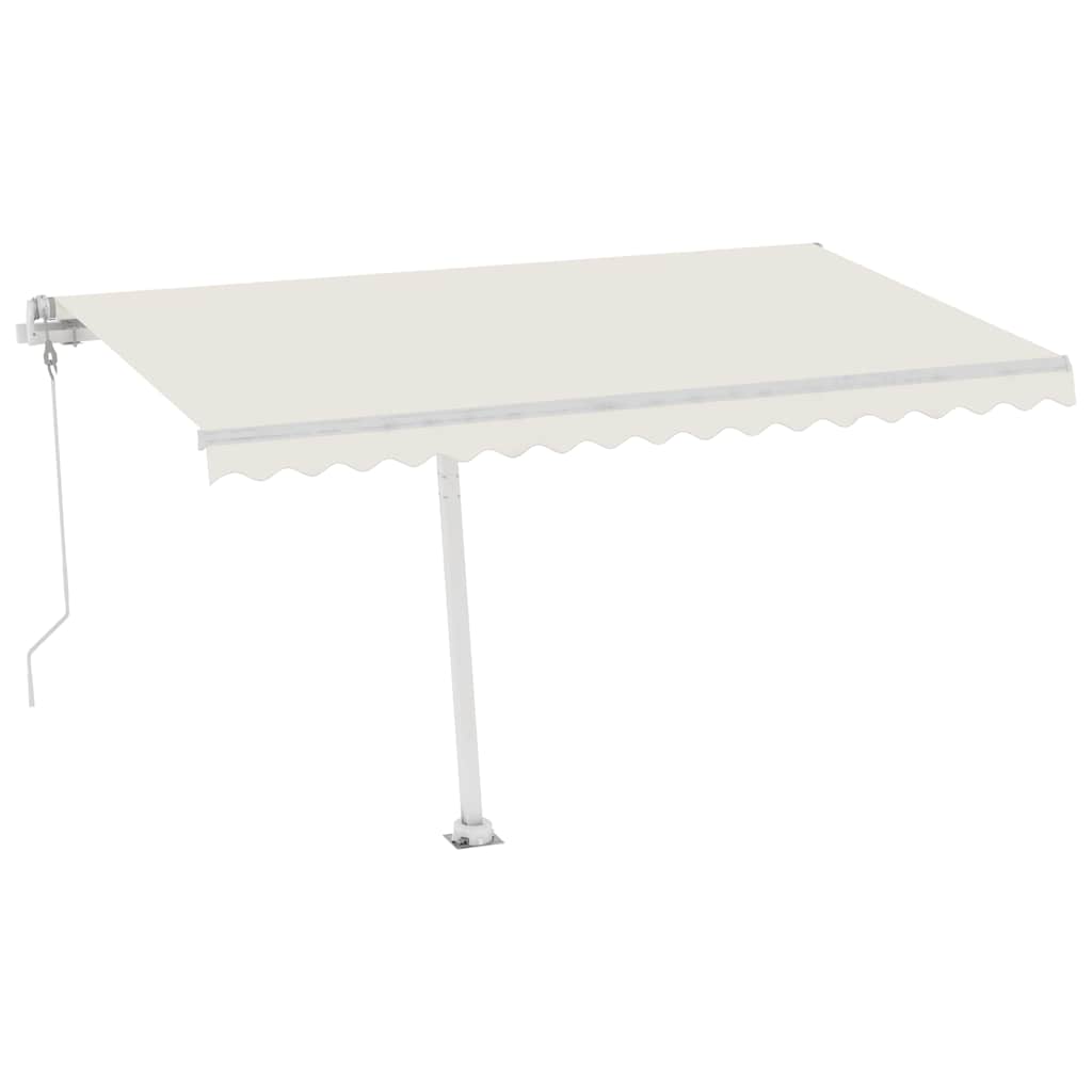 Toldo automático independente 400x300 cm cor creme