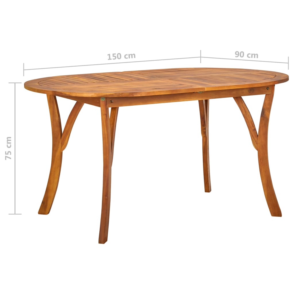 5 pcs conjunto de jantar para jardim antracite