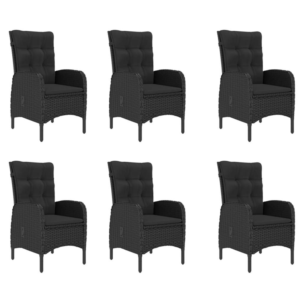 5 pcs conjunto de jantar para jardim antracite